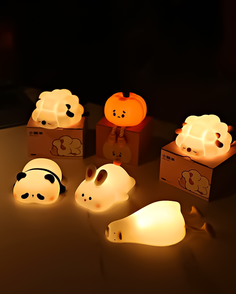Soft Silicone Squishy Night Light